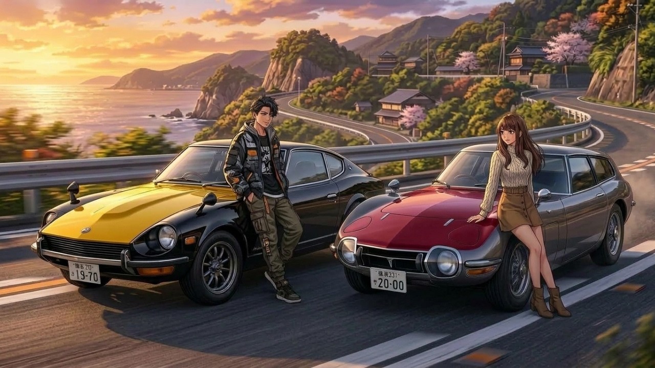 Best of YORUKO | 二つの伝説 — 2000GT & Fairlady Z | Eurobeat