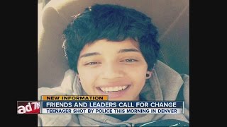 Friends call for change after teen shot dead by Denver police