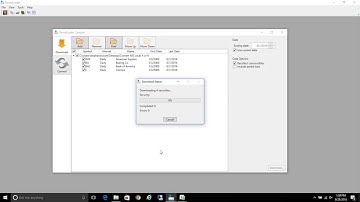 Converting Data with the Downloader
