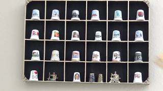 Thimble Display 2 Cases & 20 Thimbles - arts & crafts - by owner - sale -  craigslist