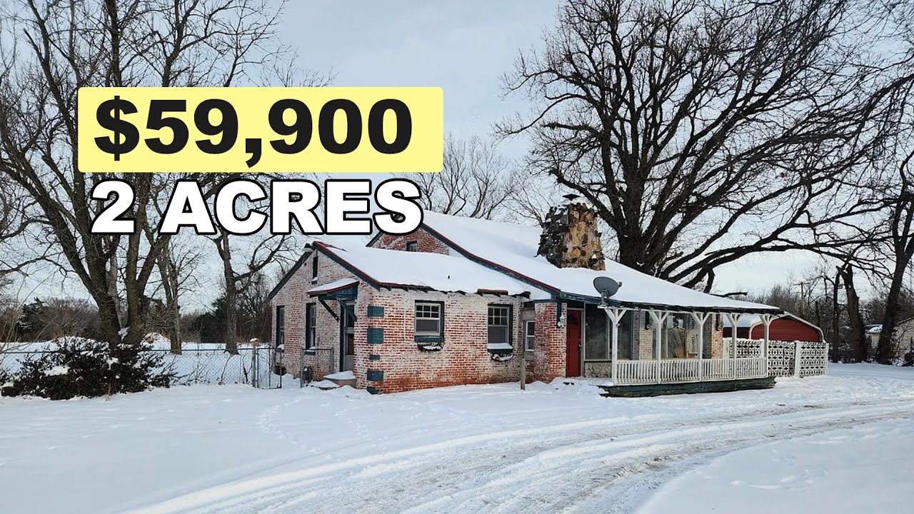 Deal of the Day 70 | Affordable 3-Bedroom Home on 2 Acres. $59,900