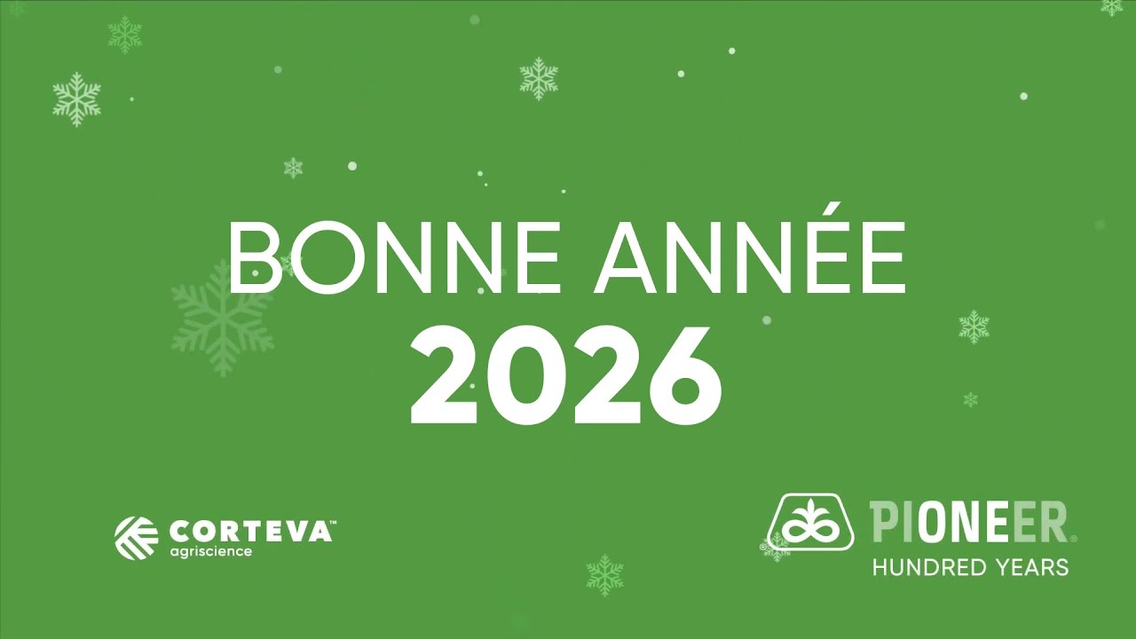 L'équipe Pioneer vous adresse ses meilleurs vœux pour 2026