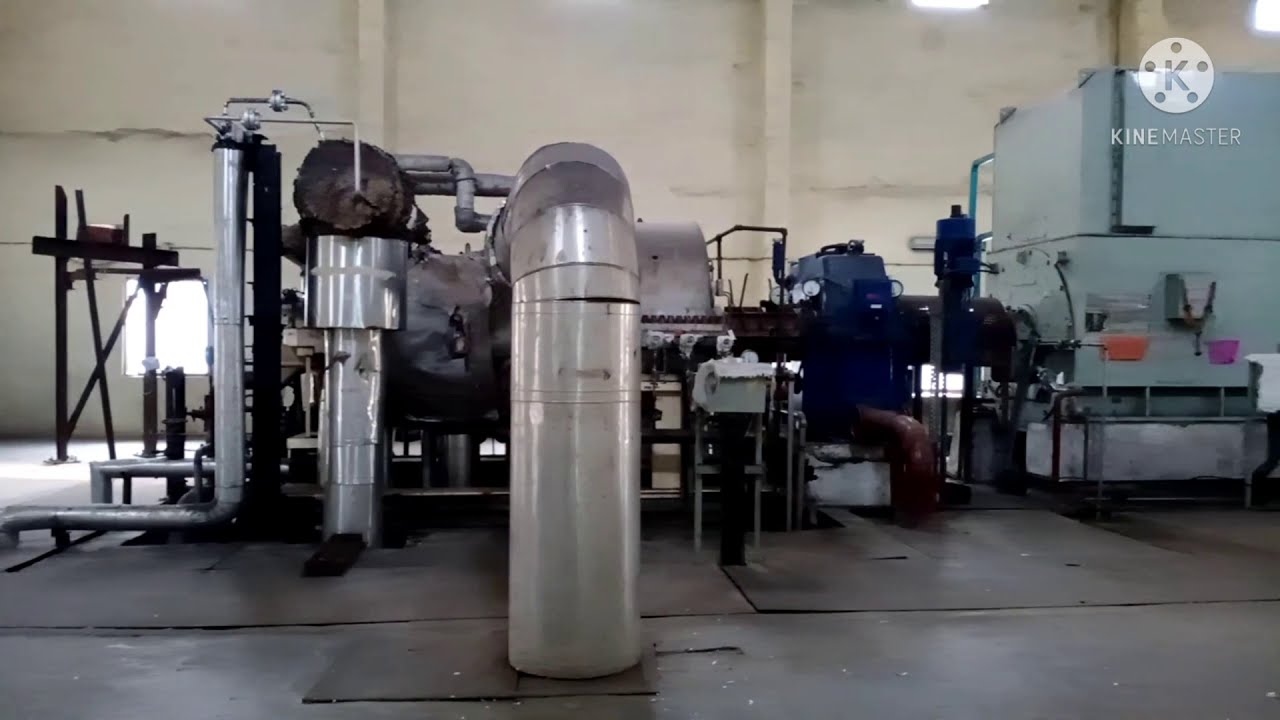 how looks siemens steam turbine from outside (15MW)?