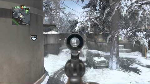 COD Black Ops Python w. ACOG sniping Array