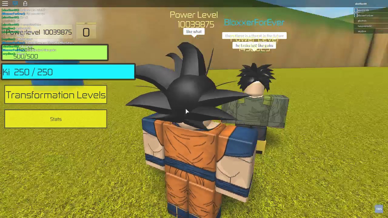 Dragon Ball Rp Universal Goku Update By Kewal Firedragon - dragon ball rp goku vs raditz recreation roblox