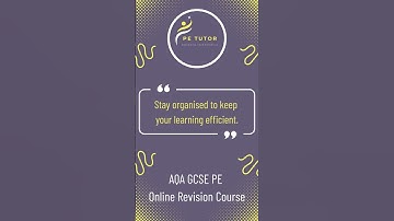 AQA GCSE PE Revision Course: