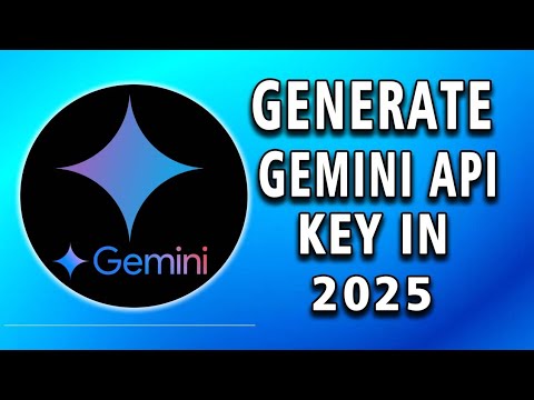 How to Generate Gemini API Key in 2025 (Step by Step) - YouTube