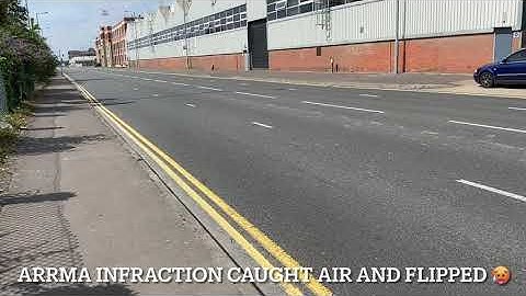 First run on 8s new PB Arrma infraction