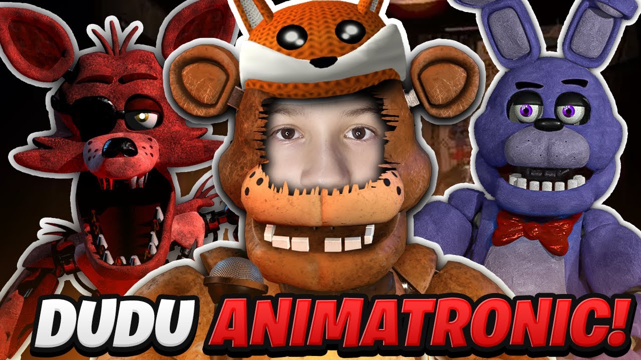 EU SOU O ANIMATRONIC EM FIVE NIGHT AT FREDDYS😨
