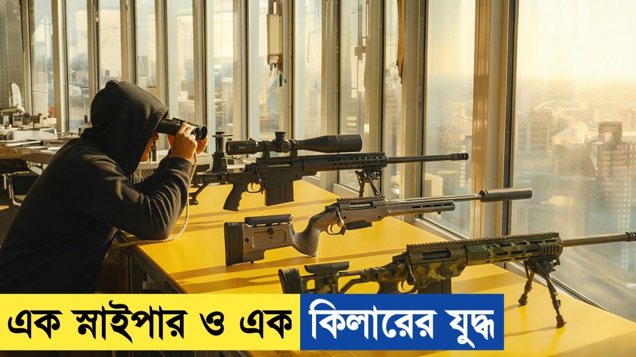 যেই স্নাইপারের হাত থেকে কেউ বাঁচতে পারবে না 😵 The Killer Movie Explained In Bangla. 