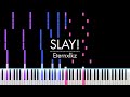 Eternxlkz - SLAY! (Piano Cover)