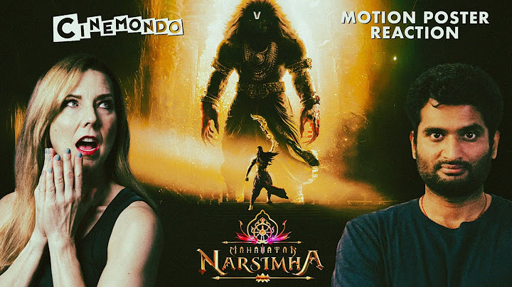 Mahavatar Narsimha Motion Poster Video!  Hombale Films! Ashwin Kumar!