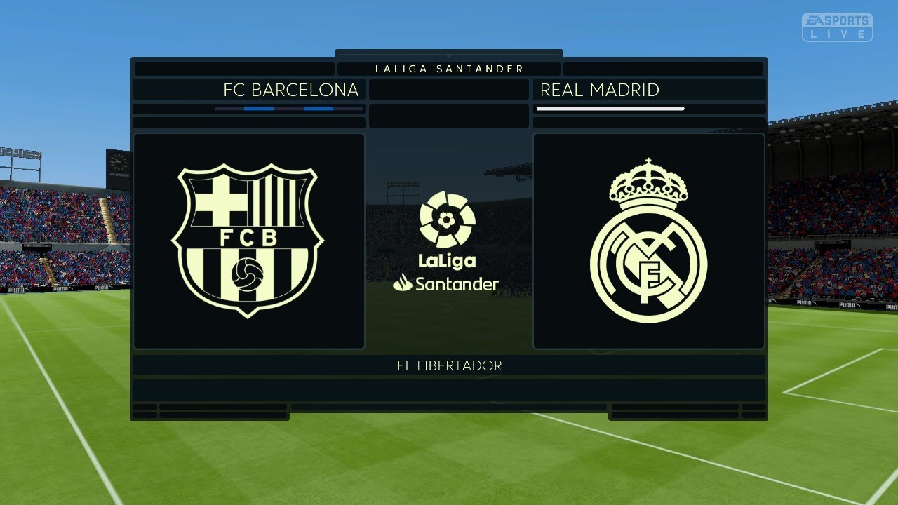 NINTENDO SWITCH OLED GAMEPLAY FC BARCELONA VS REAL MADRID FIFA 23