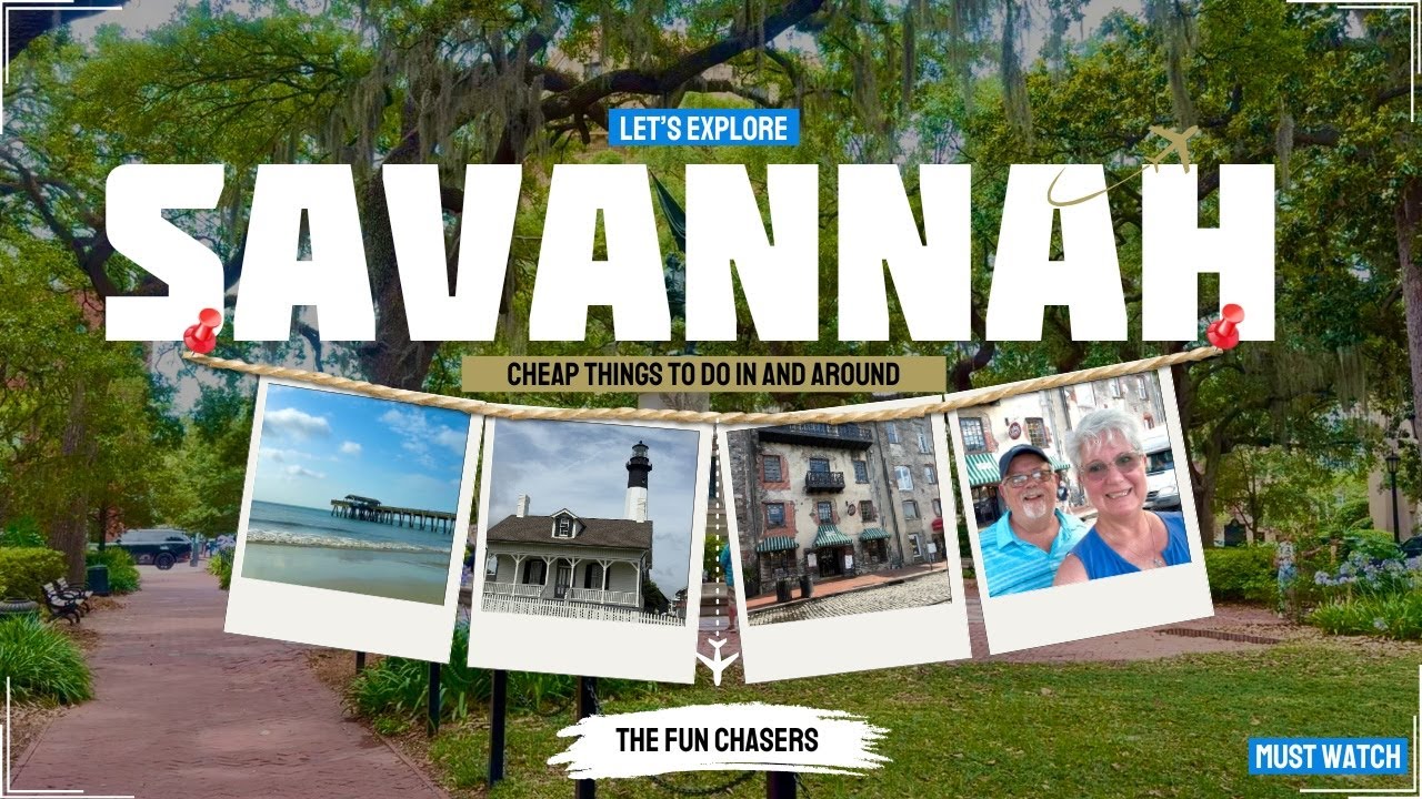 7 Cheap Things to do in Savannah, Georgia! - YouTube