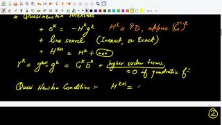 08 Quasi-Newton Methods Continued (part 1 of 3)
