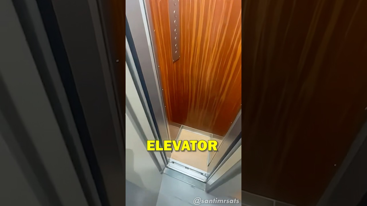 Самый маленький лифт в мире!