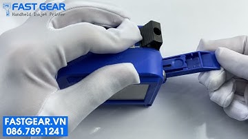 Hướng Dẫn Sử Dụng Máy In Date Cầm Tay Mini FG 16 | In Nsx Hsd, Logo, QR, Barcode Bề Mặt Cong, Lõm