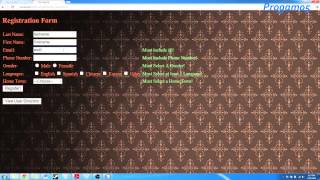 Program 5 - Web Server Programming