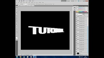 How to make 3D Text in Photoshop CS5