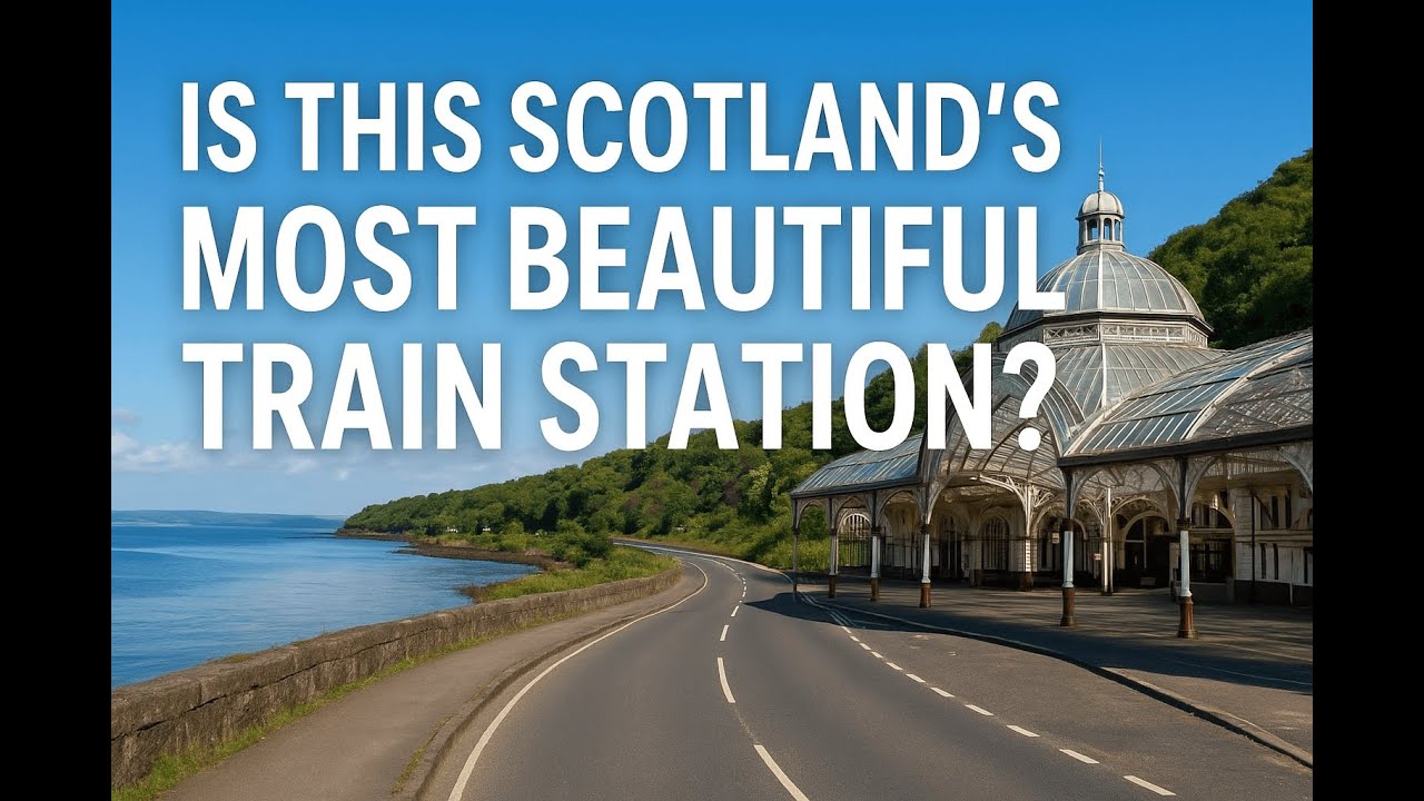 This Scenic Drive Ends at Scotland’s Most Beautiful Train Station 🚉 | Largs to Wemyss Bay