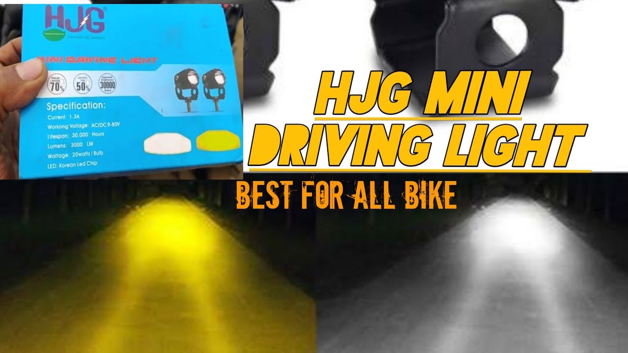best hjg fog light for all bike /powerful light /mini fog light white