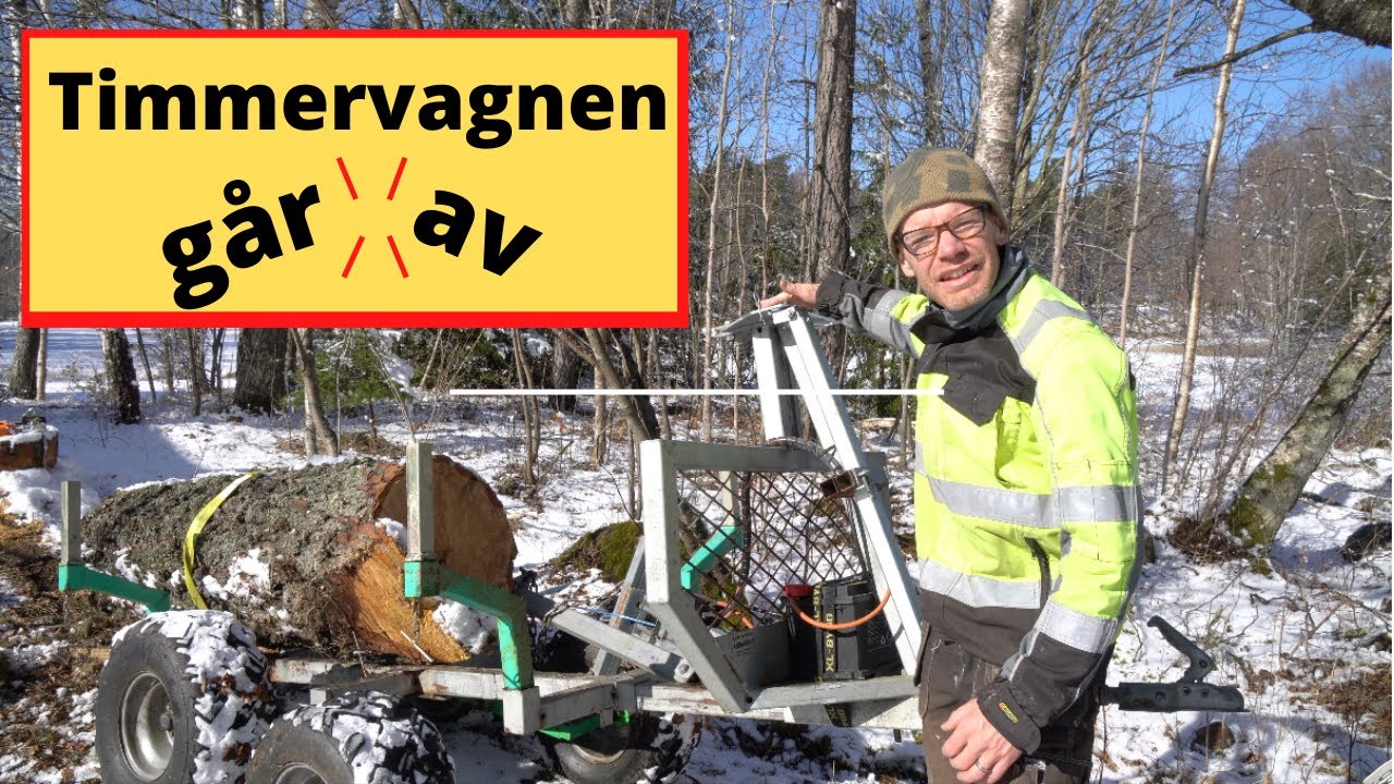 Timmervagnen går av