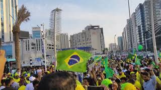 Brazil Fans In Qatar, Kerala Brazil Fans