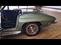 1966 Corvette C2 Convertible (Mosport Green) - walk around