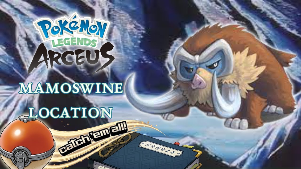 Where to find Mamoswine (Alabaster Icelands) - Pokémon Legends: Arceus