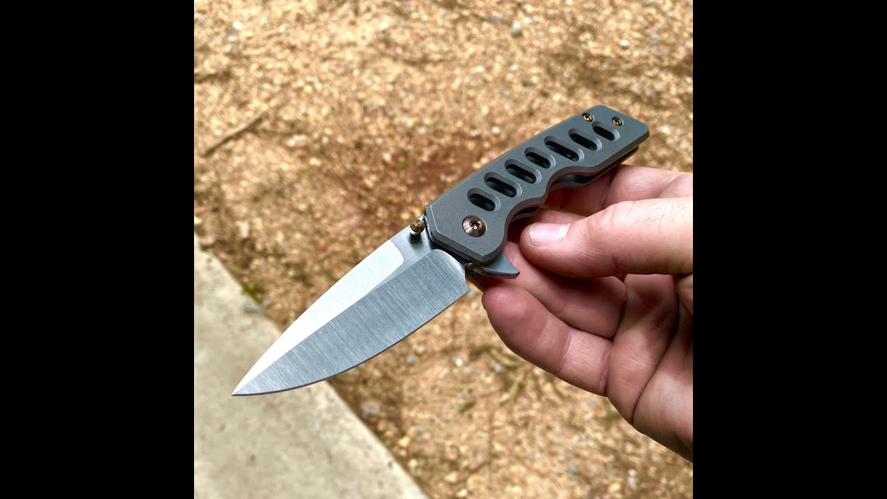 HOW TO : SPEARPOINT WITH BAYONET GRIND