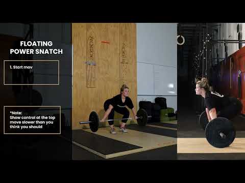 Floating Power Snatch | Olympic Weightlifting Exercise Demo