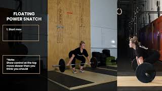 Floating Power Snatch | Olympic Weightlifting Exercise Demo
