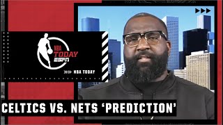 Kendrick Perkins’ prediction for Celtics vs. Nets…TBD 😂 | NBA Today