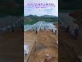 Constructing A Large Scale Floating Modular Dock System Near Water