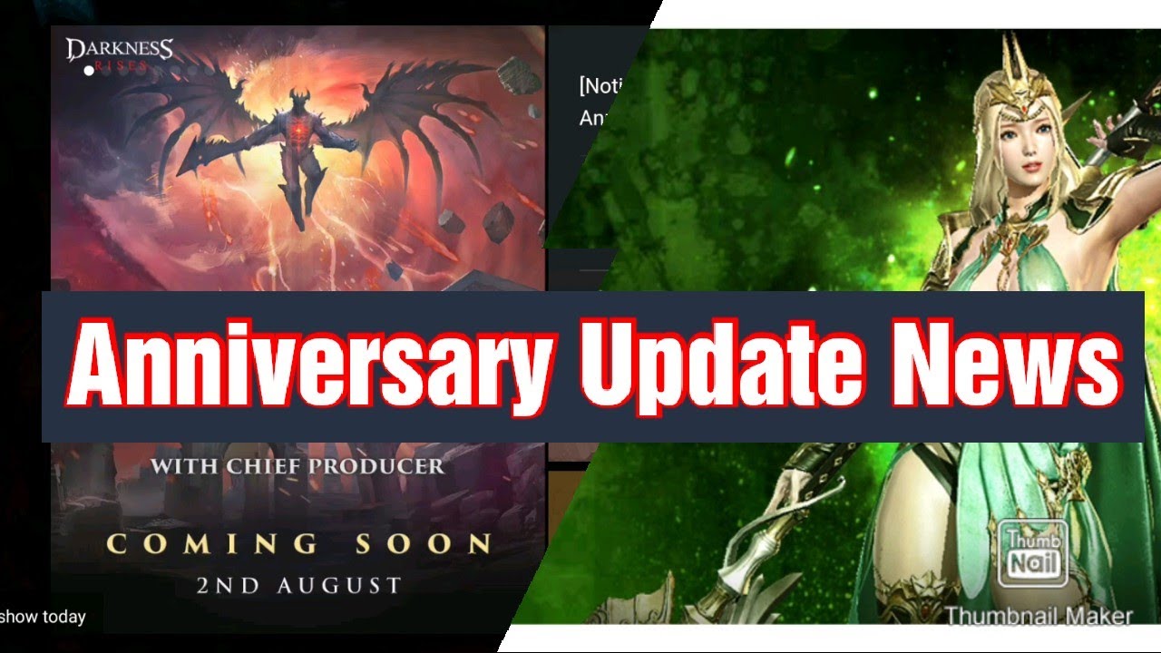 Darkness Rises Anniversary Update News