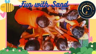 Having a blast playing with sand, our little stars are soaking up the fun! 🏖️✨ #playgroup #funny