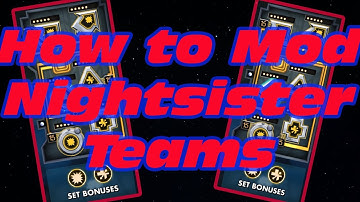How to Mod Nightsisters! Star Wars Galaxy of Heroes | SWGoH