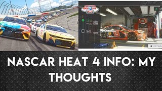 NASCAR HEAT 4 First Batch of Info......