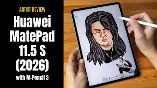 Huawei Matepad 11.5 S (2026) artist review