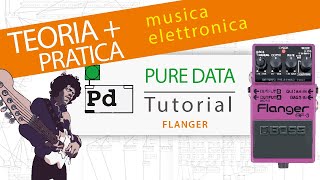 Pure data - tutorial ITA - 25 Flanger