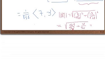 Precalc 6.3 Vectors in the Plane-Part 2