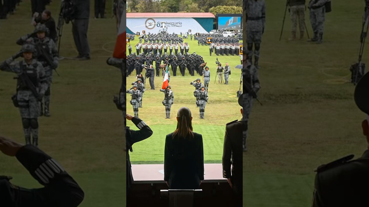 6.° Aniversario de la Guardia Nacional - YouTube