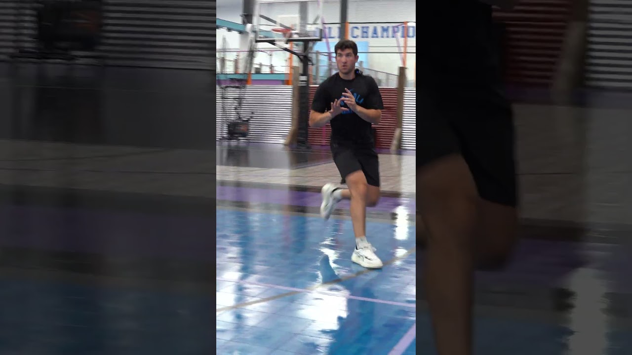 Work on that shooting footwork. 