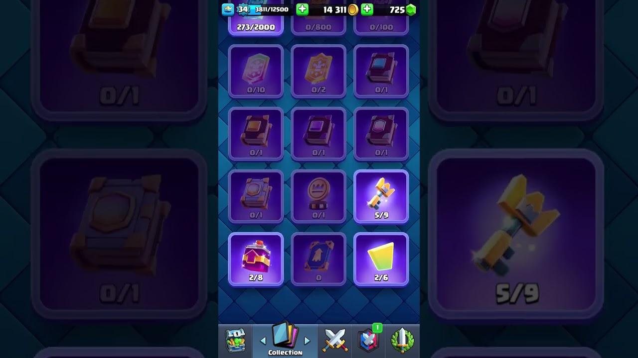 Level 15 and you upgrade them with elite wild cards (Clash Royale)