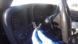 Replacing Ignition Switch on 99-06 Silverado Sierra 1500 2500 transmission limp mode.