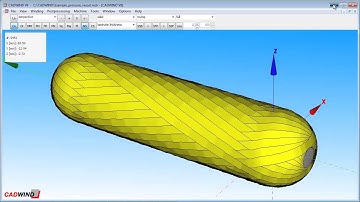 CADWIND Filament Winding Software: export the laminate to FEA software