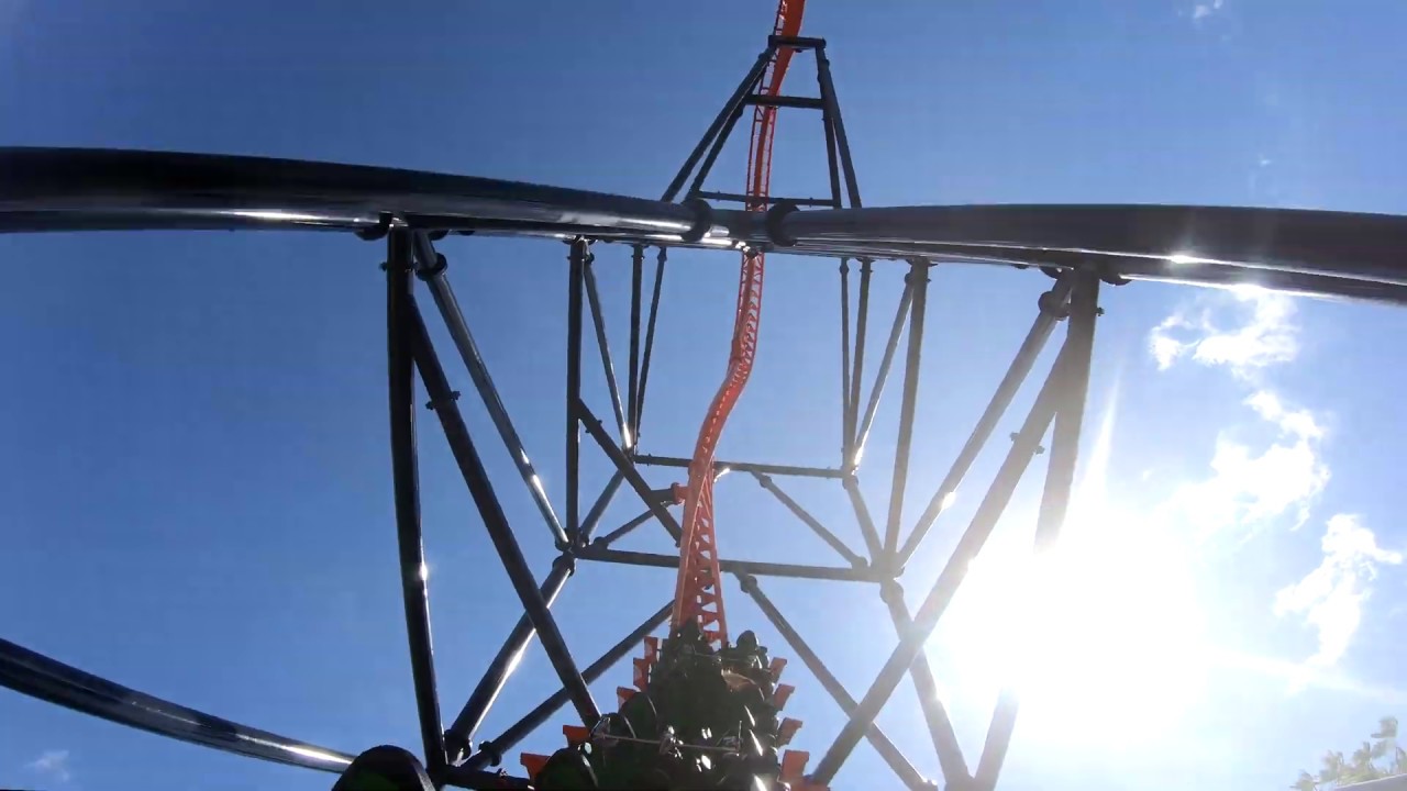 4K Tigris Back Row Row POV Media Day Busch Gardens Tampa Bay tampax compak