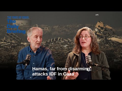 Hamas, far from disarming, attacks IDF in Gaza