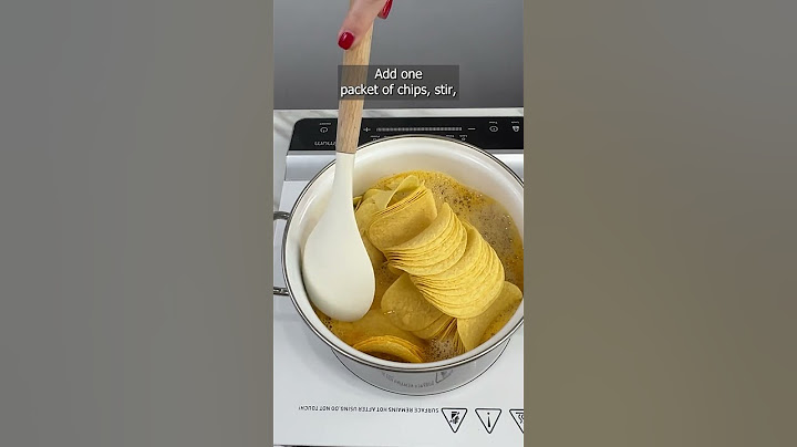 Throw the chips into boiling water - a trick that few people know