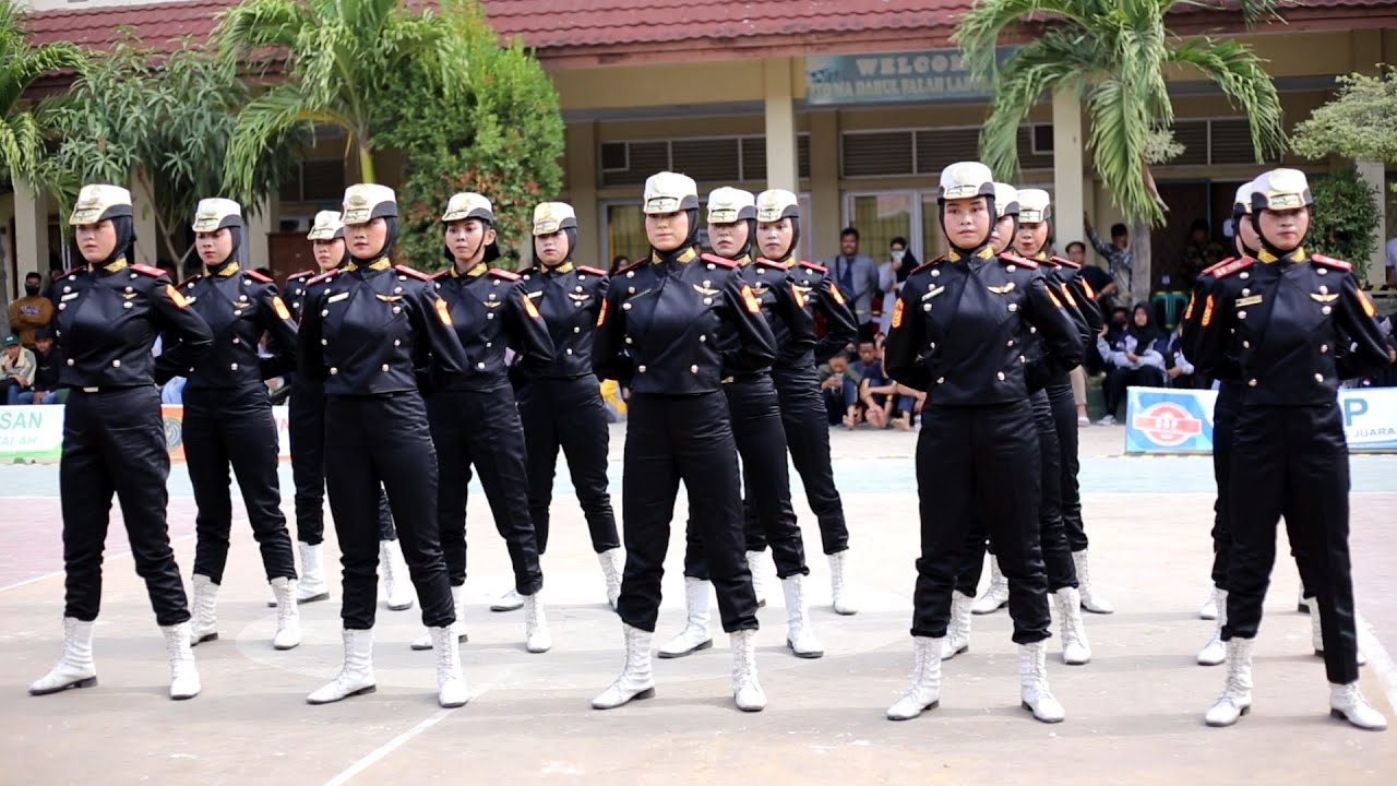 MERINDING!  MAGISTA SQUAD PASKIBRA SMAN 15 TANGERANG (BUNGA HITAM) LKBB DARUL FALAH COMPETITION 2022